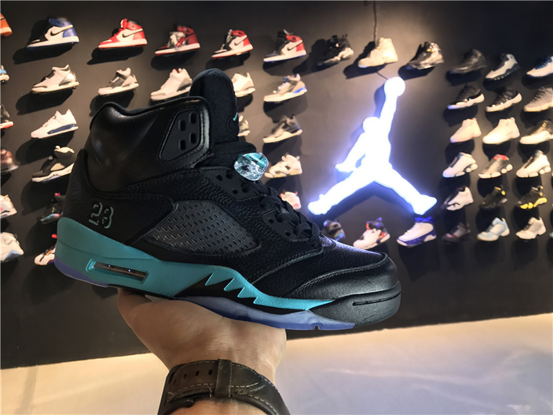 Air Jordan 5 OG Metallic Black 845035 003